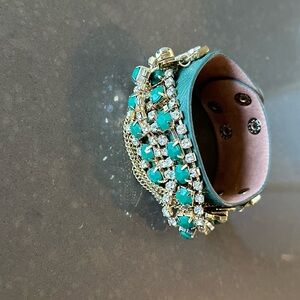 Green Cuff Bracelet